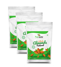 Nutaze Premium California Almond Kernels | 100% Natural Almonds Giri