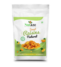 Nutaze Sweet Sun Dried & Seedless Raisins and Fresh Cashew Nuts, 200g each