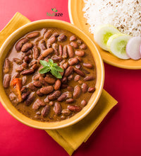 NUTAZE Premium Bhaderwah Rajmah | Rare Jammu Rajmah | Red Kidney Beans | 100% Natural